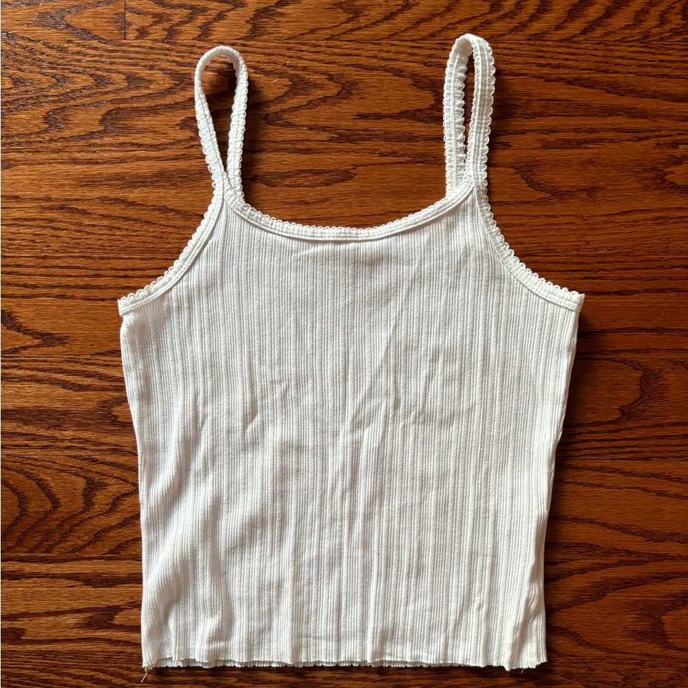 Cotton On Stretchy Pointelle tank. Worn once. S